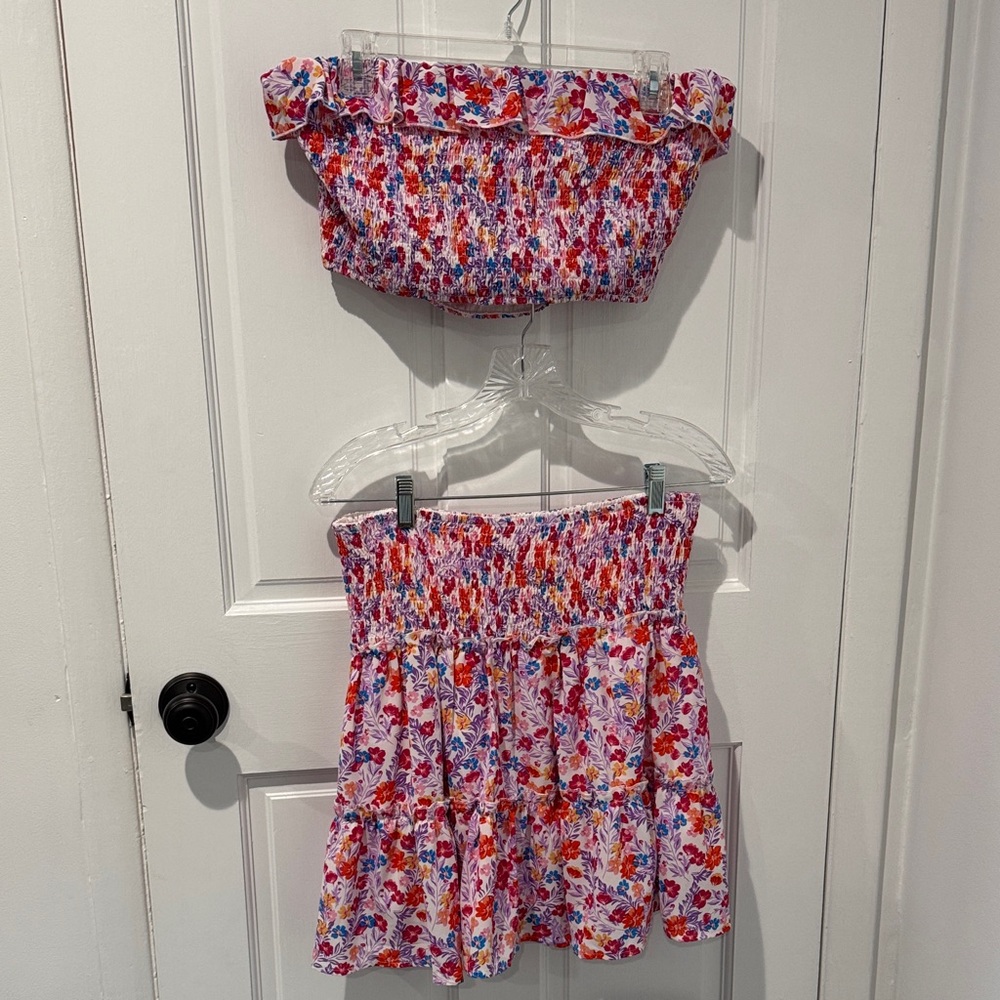Floral Two-Piece Set